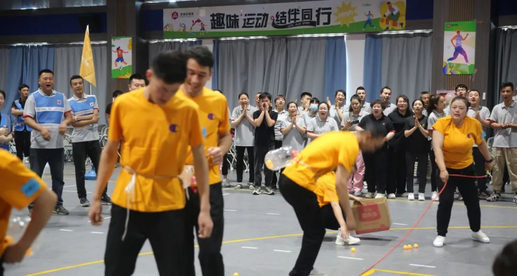 趣味运动结伴同行 | 新宝GG物流趣味运动会