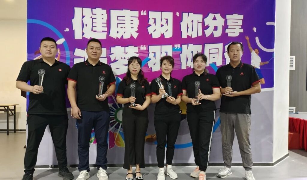健康“羽”你分享,追梦“羽”你同行——新宝GG物流第三届“智慧杯”羽毛球比赛